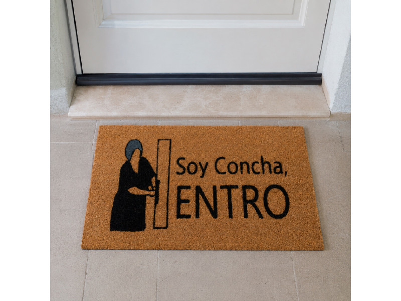Felpudo Soy Concha, entro | Felpudo divertido