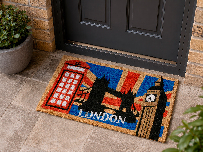 Felpudo London con diseño londinense | Zatton