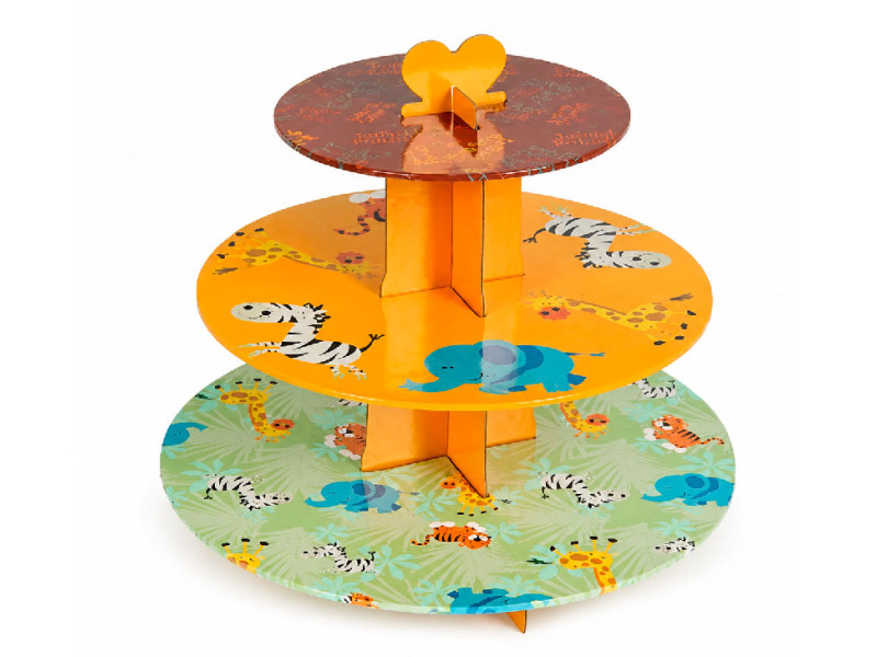 Expositor de cupcakes 3 pisos infantil
