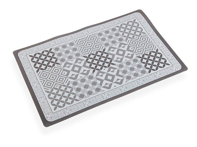 Set de 6 salvamanteles geométricos grises
