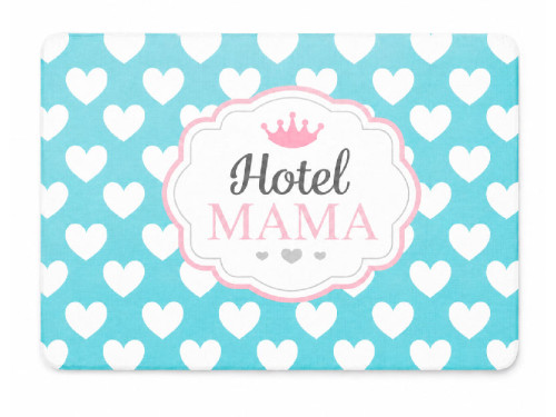 Salvamantel individual Hotel Mama azul