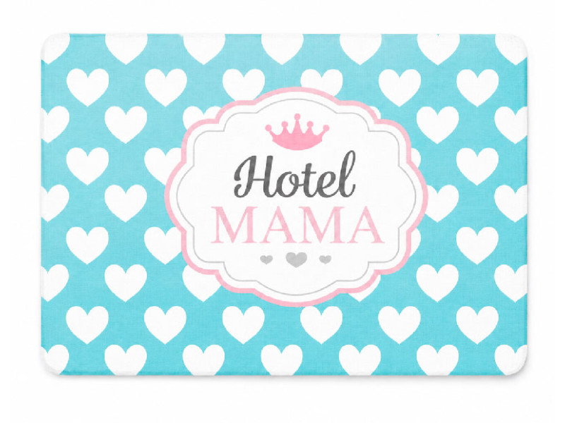 Salvamantel individual Hotel Mama azul
