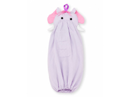 Guardabolsas elefante de algodón