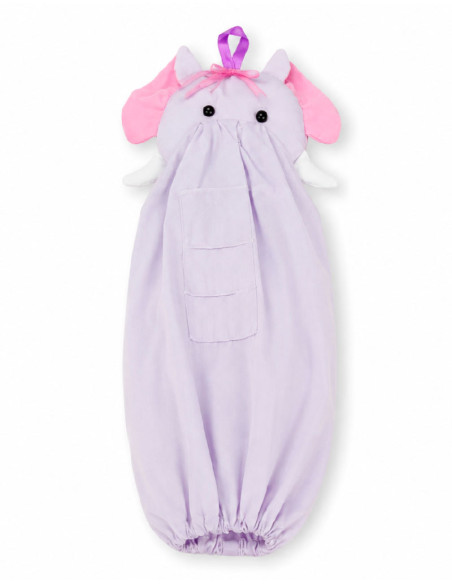 Guardabolsas elefante de algodón