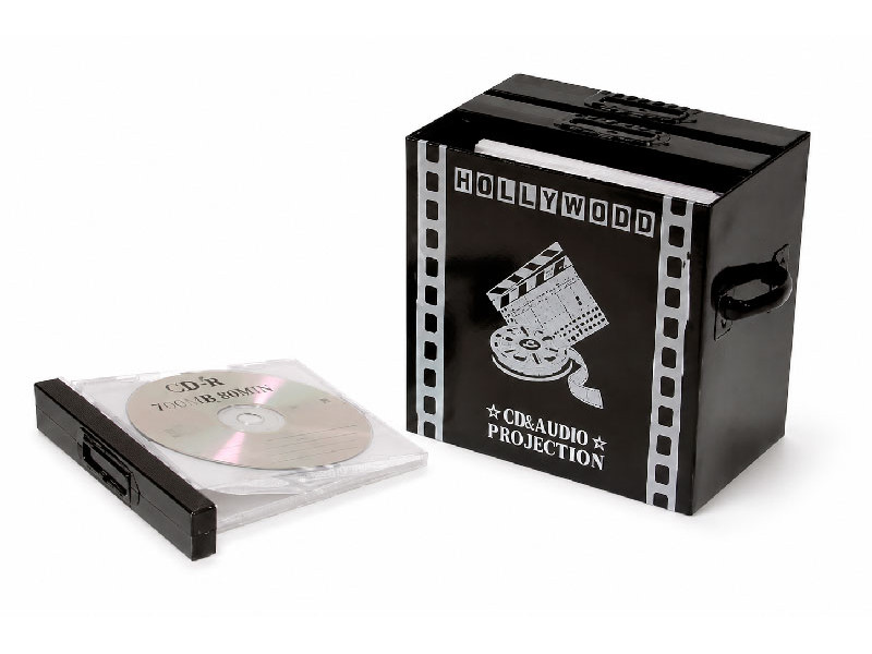 Caja organizadora de CDs Hollywood
