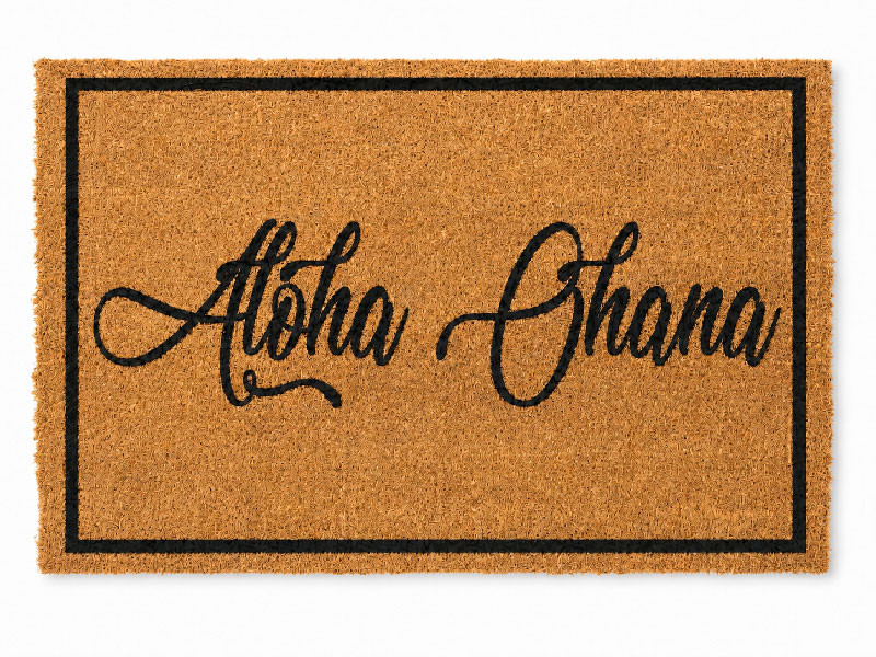 Felpudo Aloha Ohana