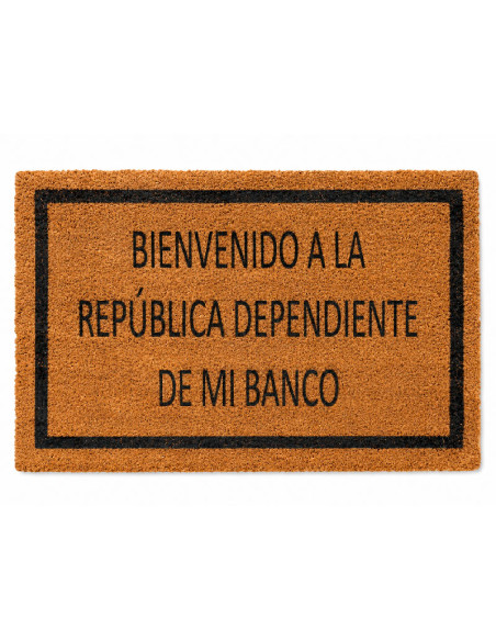 Felpudo República Banco