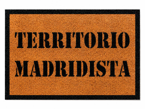 Felpudo Territorio Fútbol  Madridista