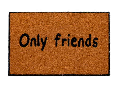 Felpudo "Only Friends" 60x40 cm | Felpudos Originales