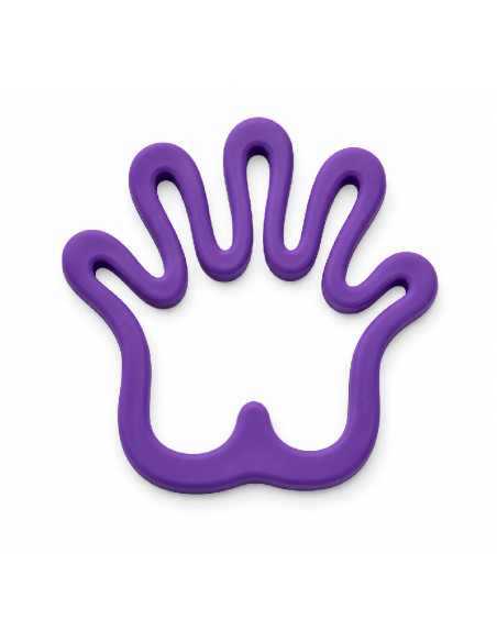 Salvamanteles mano morada