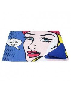 Set individual con servilleta pop