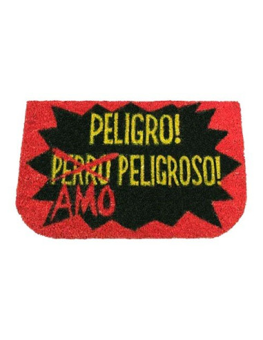 Felpudo Peligro! Amo Peligroso