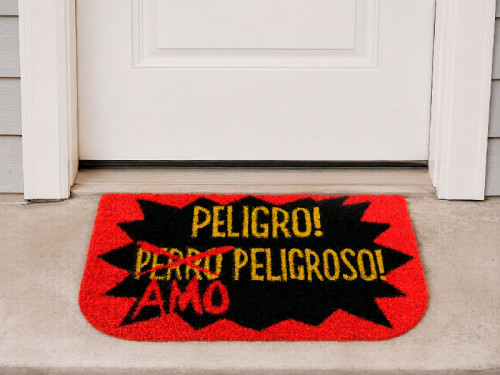 Felpudo Peligro! Amo Peligroso 2