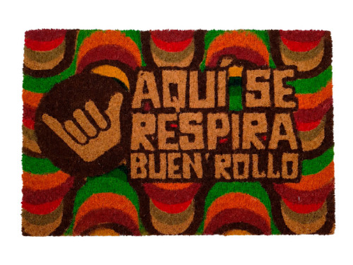 Felpudo Aquí se respira buen rollo