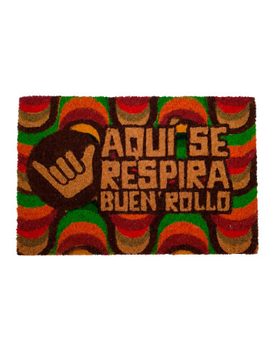 Felpudo Aquí se respira buen rollo