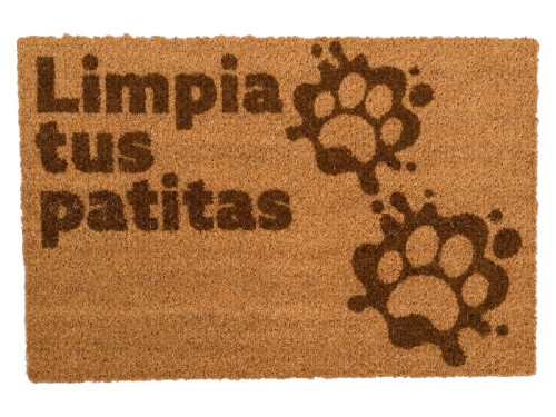 Felpudo Limpia tus patitas