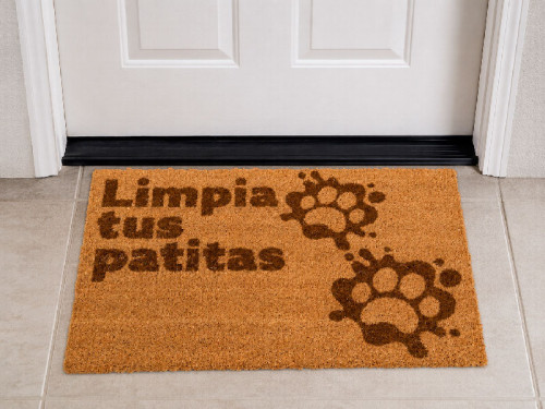 Felpudo Limpia tus patitas 2