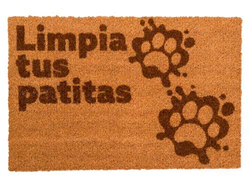 Felpudo Limpia tus patitas
