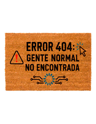 Felpudo Error 404: Gente normal no encontrada
