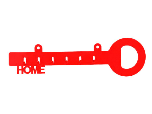 Cuelgallaves de metal Home con 6 colgadores
