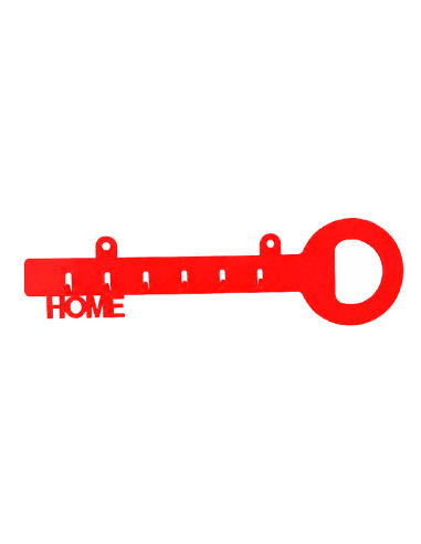 Cuelgallaves de metal Home con 6 colgadores