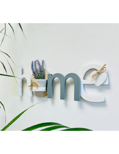 Colgador Home Lavanda en una pared