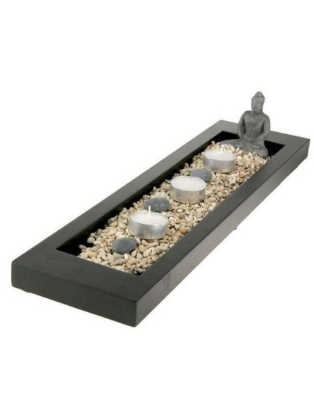 Jardín Zen 4 velas